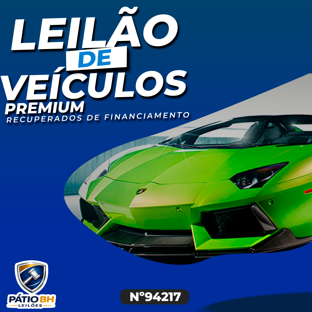 Leilão 94217 - Oportunidades Veículos Premium Recuperados de Financiamento
