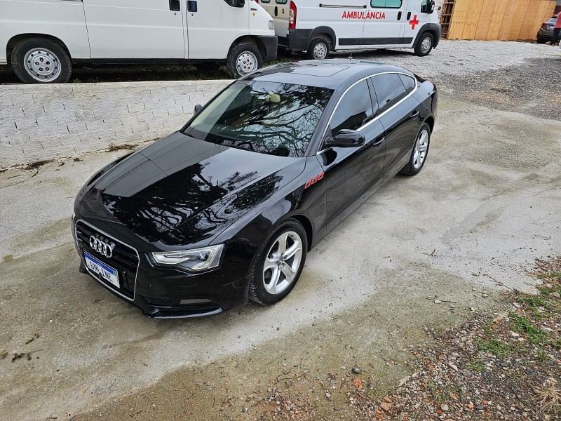 Audi A5 Sportback 1.8 TFSI 170cv Multitronic 2015 – Preto – Funcionando