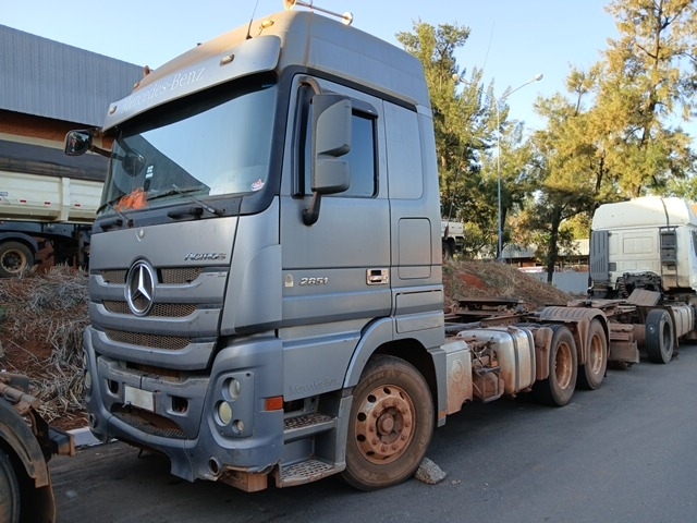 MERCEDES-BENZ ACTROS 2651S 6X4 2018/2019 - FUNCIONANDO