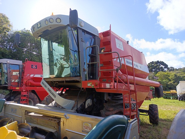 Lote 2 em 1: Tatu PMT 505/11-45 2014 Amarela + Massey Ferguson MF32 2009 Vermelha – Funcionando
