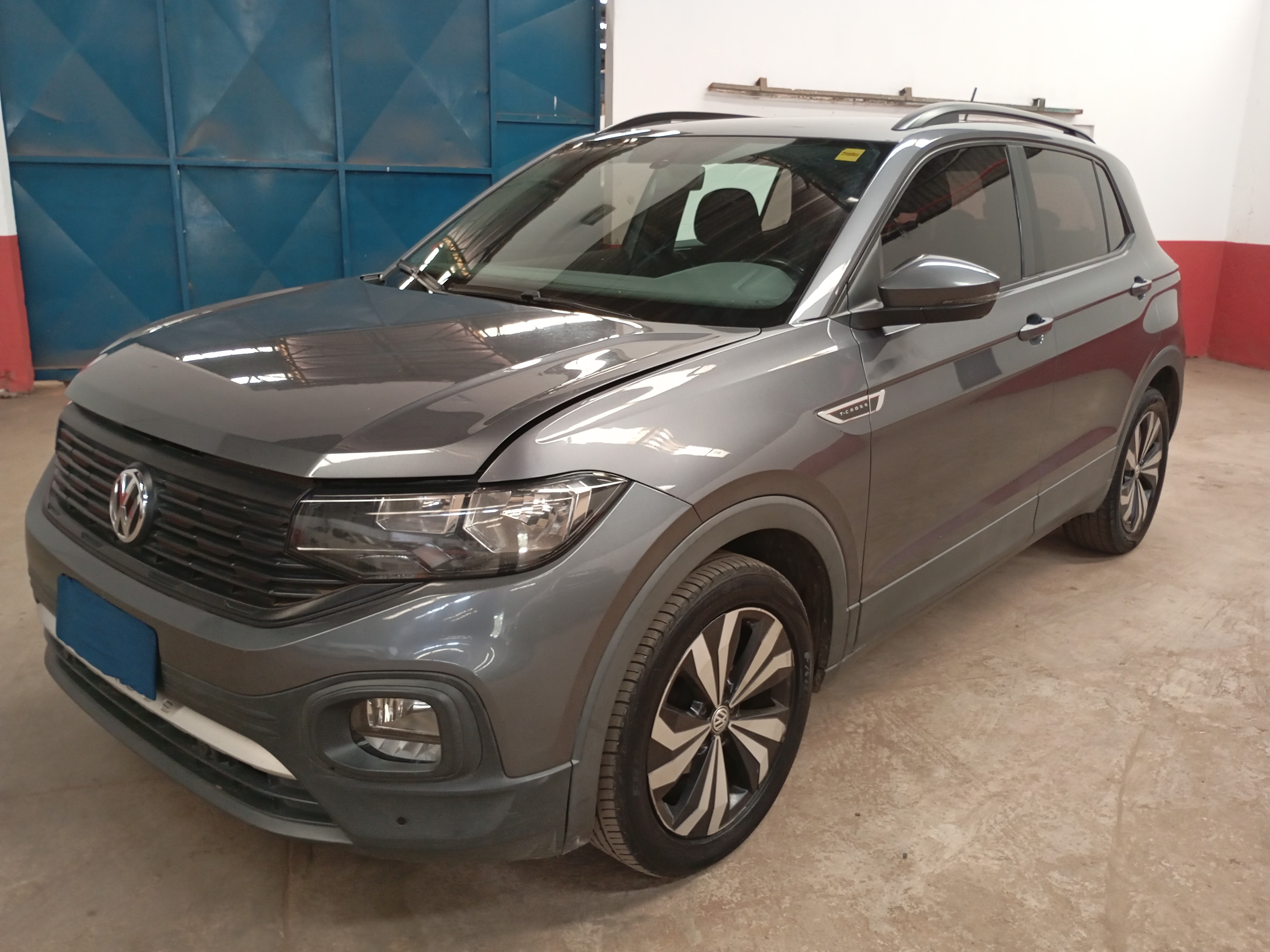 VOLKSWAGEN T-CROSS 200 TSI FLEX AUTOMÁTICO 2021/2021 - Funcionando